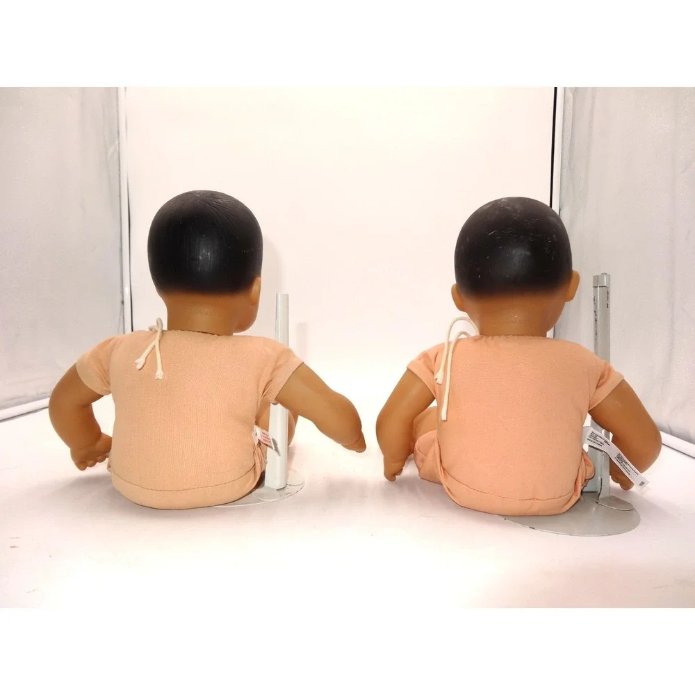 American Girl Pleasant Company Bitty Baby Brown Molded Hair Pajamas and Bitty Ba